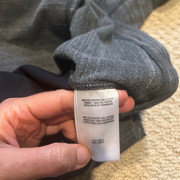 Lole black and grey Fitted Pullover style running fleece - Picture 16 of 16